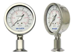 Manômetro com Selo Sanitário