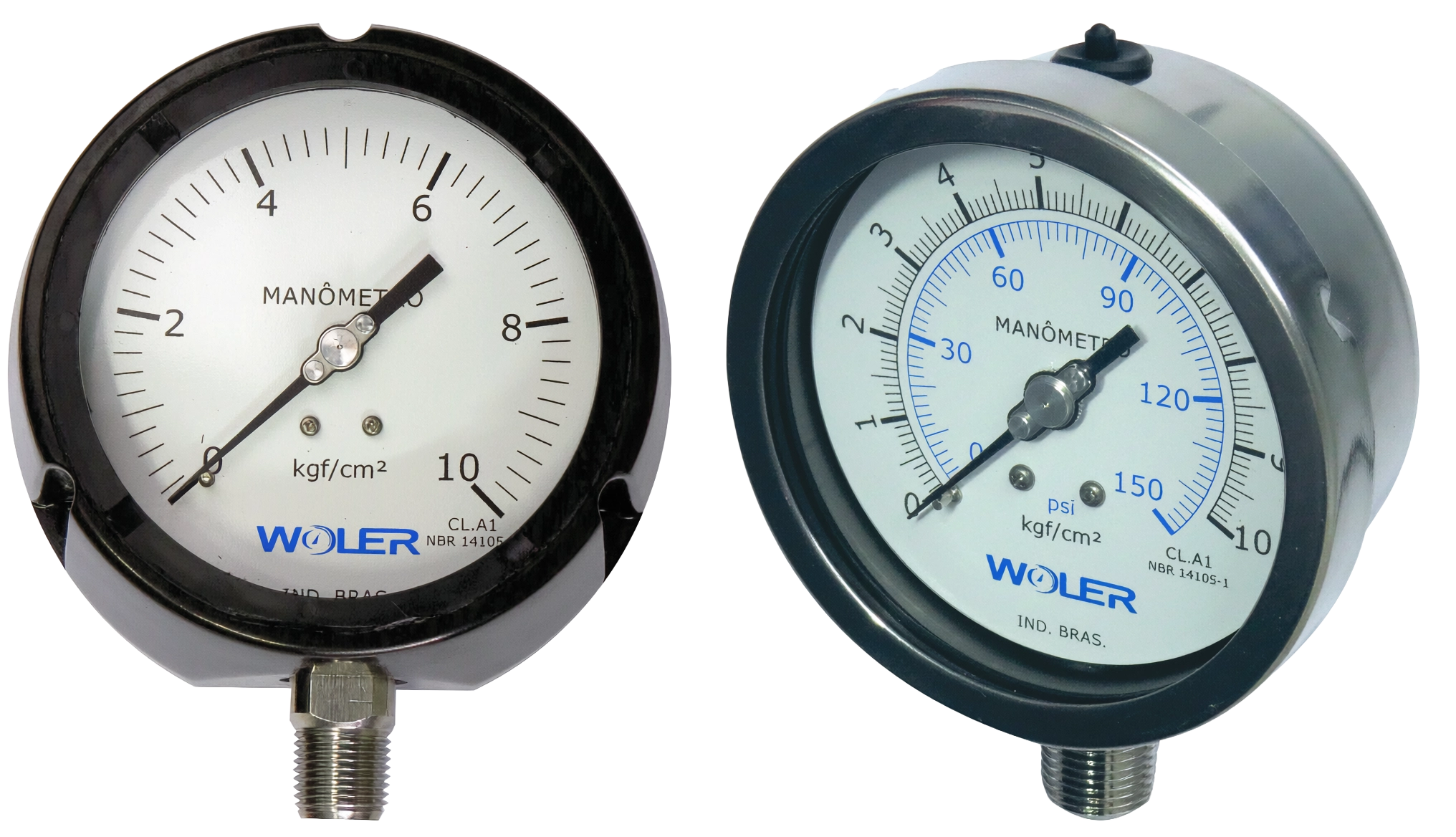 Manômetros Petroquímicos Aço Inoxidável