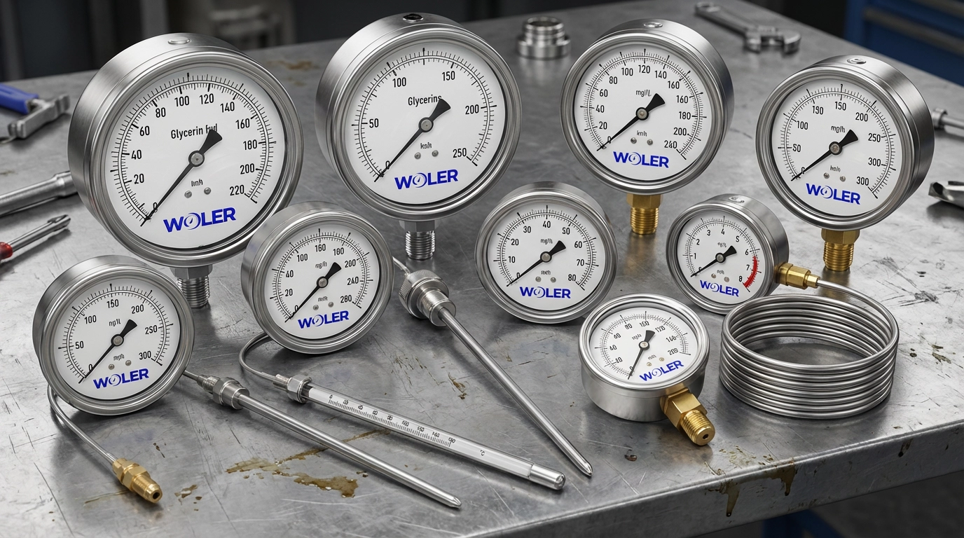 Manômetro com Vibração e Pulsação: quando usar glicerina ou movimento amortecido